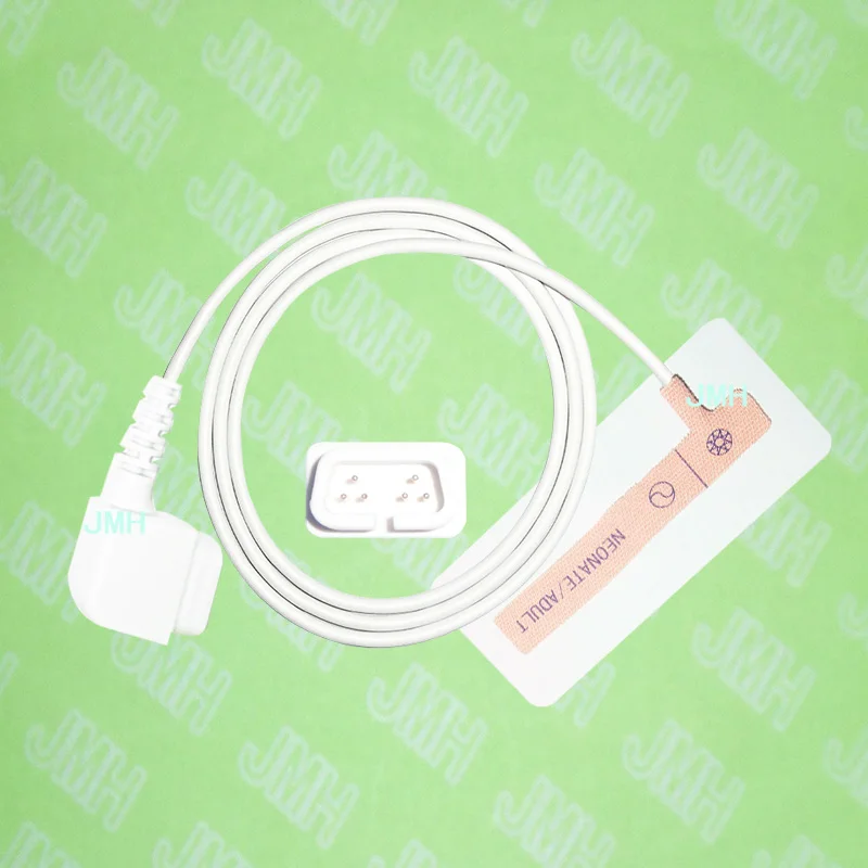 Compatible DB9 6pin CSI Pulse Oximeter monitor the Neonate/Adult disposable SPO2 sensor(Non-woven),5 pcs.