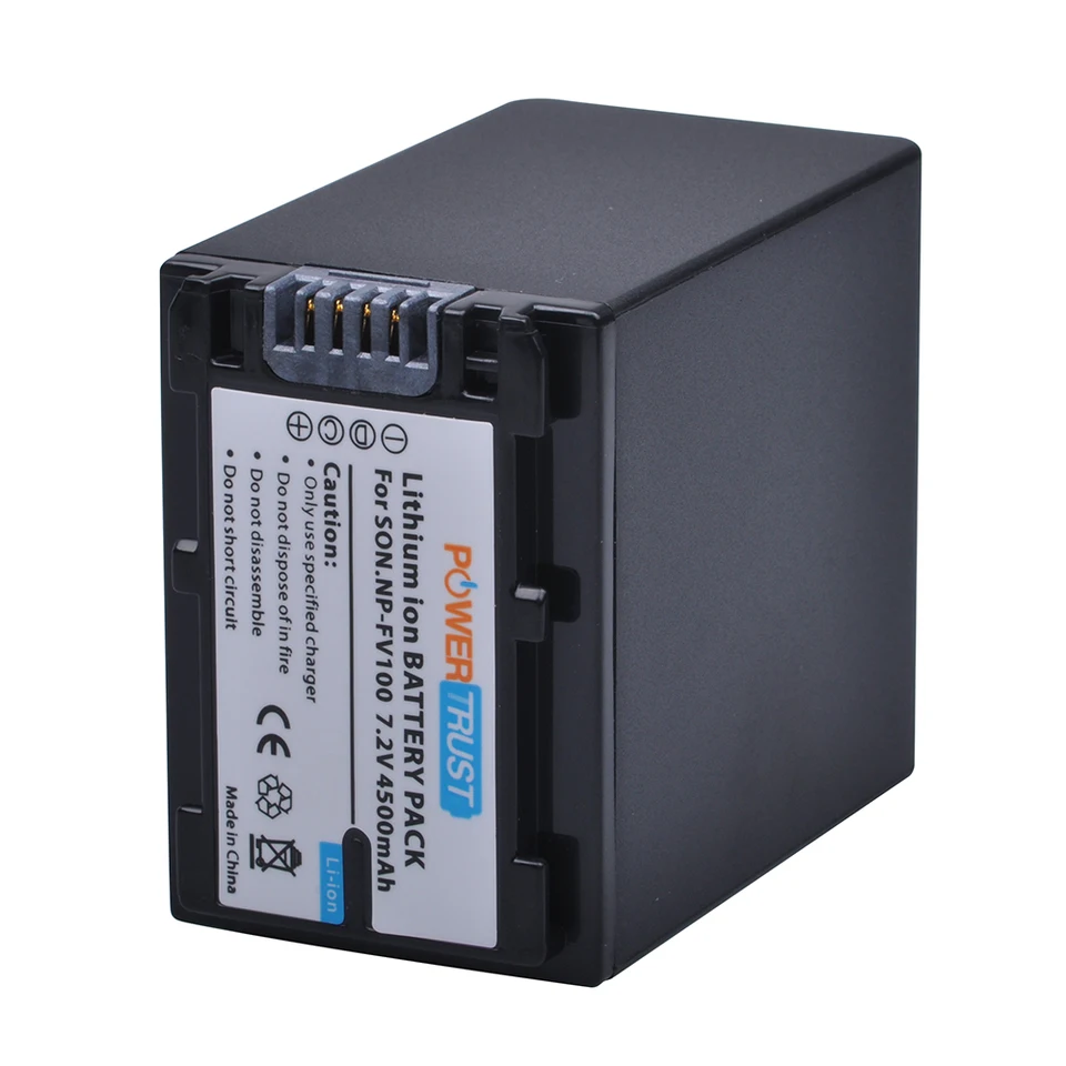 1 個 4500mAh NP-FV100 NP FV100 NPFV100 FV100 バッテリー + LCD USB