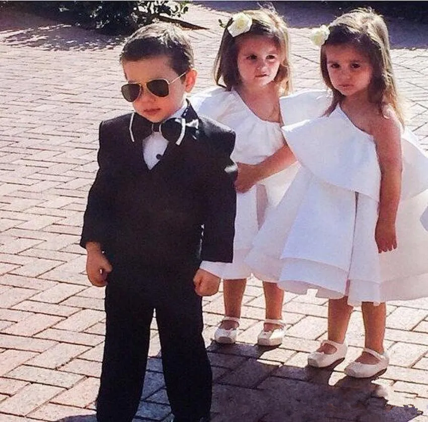 Vestidos de flores para niña, vestidos de satén para bebé y niño, baratos, de comunión, vestidos de fiesta de boda, cumpleaños, Retro