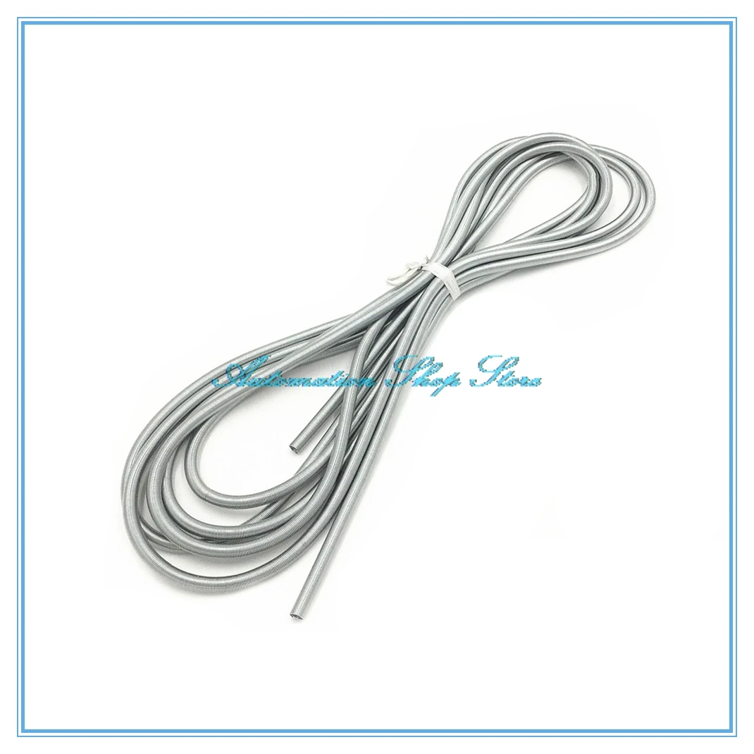 4 meters CNC machine tool oil lubrication pump tubing spring protection sleeve 4mm tubing 6mm tubing casing pipe