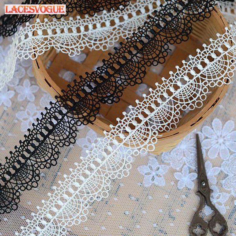 

Embroidery Lace Ribbon Necklace Material, DIY Patchwork Dress Garment, Needlework Sewing Accessories,70Yards, 4cm, 540