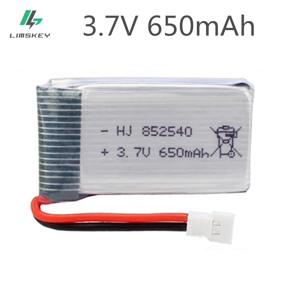 3.7V 650mAh 30C  lipo battery For Syma X5C-1 X5C X5 X5SC X5SW X6SW  H9D H5C LiDiRC L15FW RC Drone parts