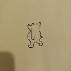 Urocze w kształcie niedźwiedzia spinacze do papieru ozdobne papeterie uroczy papier spinacze do papieru Kawaii biurowe klipsy biurowe śliczne artykuły biurowe