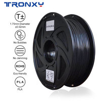 Tronxy  1KG PLA Filament 1.75mm For 3D Printer 3D Printer Extruder Pen Rubber Consumables Material for Printing Plastic Black