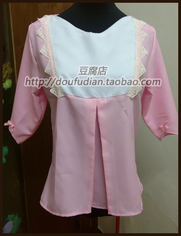 Durarara!! Saki Mikajima Cosplay Costume pink top 11