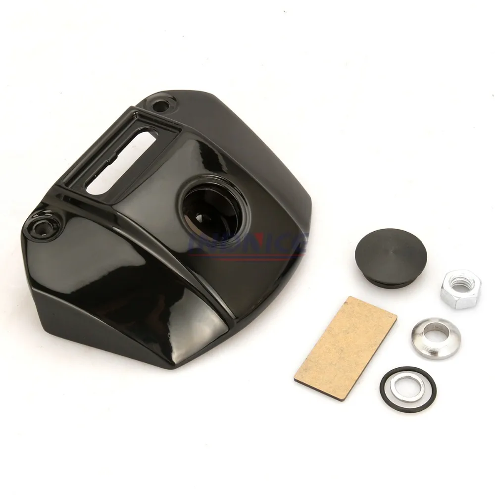 Motorcycle headlight gloss black Mount Bracket cover headlight bracket For harley Sportster XL 883 1200 Models