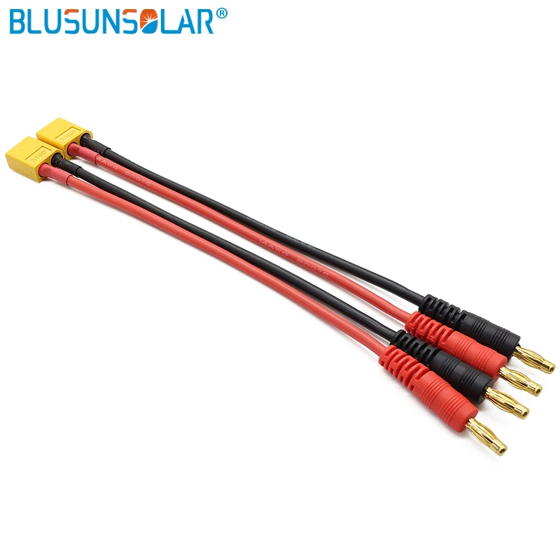 

The High Quality 100 Sets/ Lot XT60 with 4.0mm Banana Connector