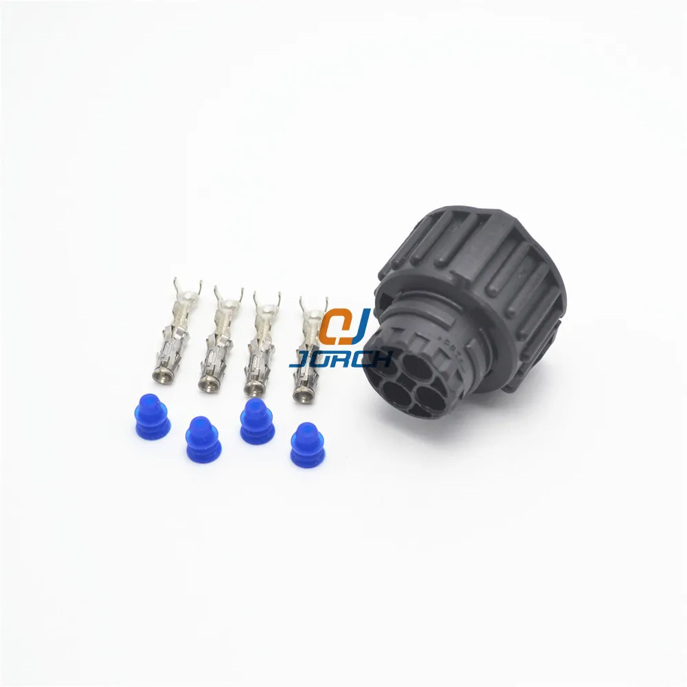 5 sets 4 pin tyco round HOWO A7 odometer speed sensor plug sealed auto connector 1-967325-1