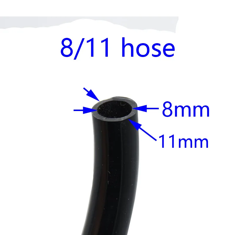 Gardening irrigation hose 8/11 garden hose 3/8 watering 8mm flexible water pipe 3/8