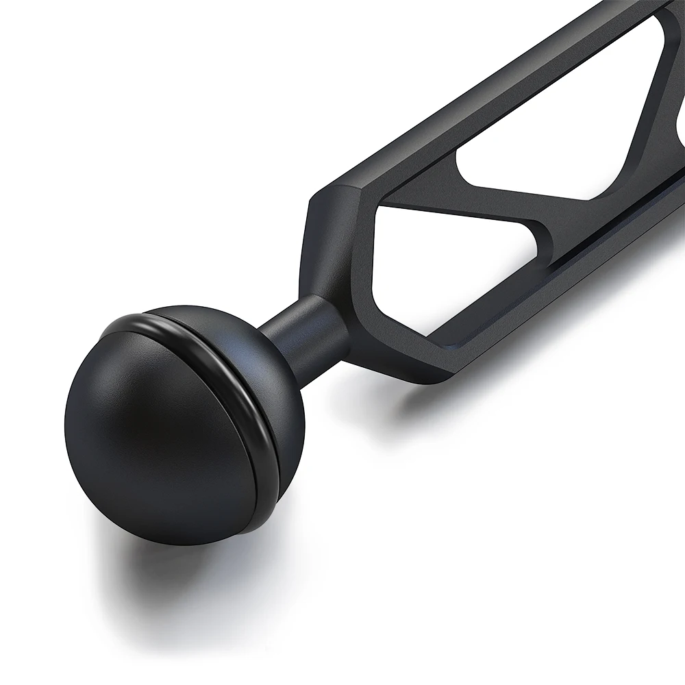 الغوص كاميرا مشتركة الكرة الذراع YS محول نظام ل ستروب صينية توصيل التصوير تحت الماء ملحق تمديد الذراع 6 8 بوصة