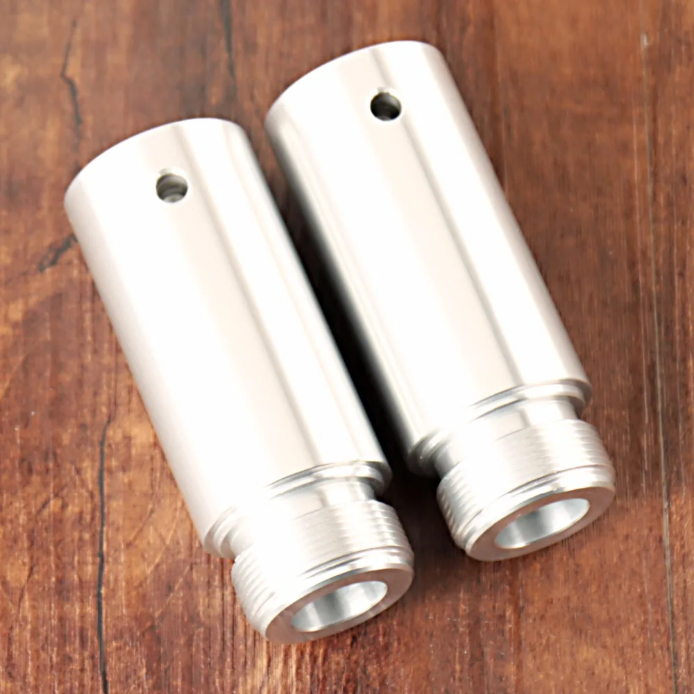 Fork Tube 3in Extensions For Harley Dyna Glide Sportster FXD XL 883 1200 With 39mm Fork