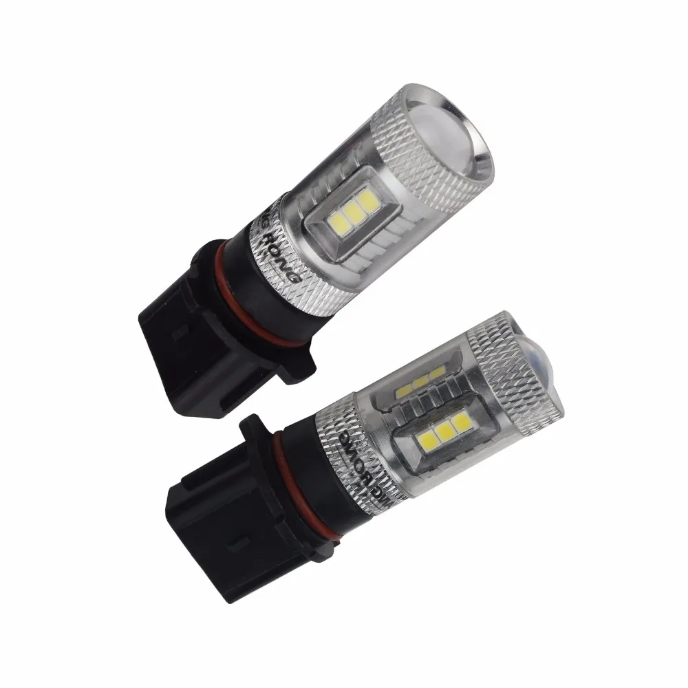 ANGRONG 2x P13W Glühbirne 15W LED Nebel Tagfahrlicht Für Skoda Yeti 5L 508 Für Audi A4 B8(CA219x2)