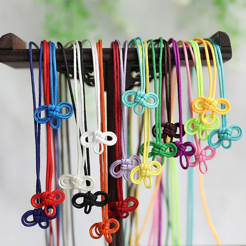 10 sztuk Mini chińskie węzły wisiorek z frędzlami akcesoria tekstylia domowe kurtyna odzież Tassel rękodzieło liny DIY Craft frędzle