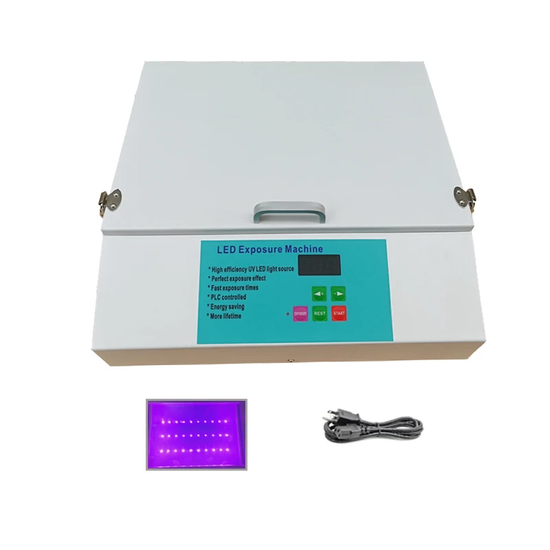 21x30CM Desktop LED UV Exposure Machine Unit For Making Pad Plates