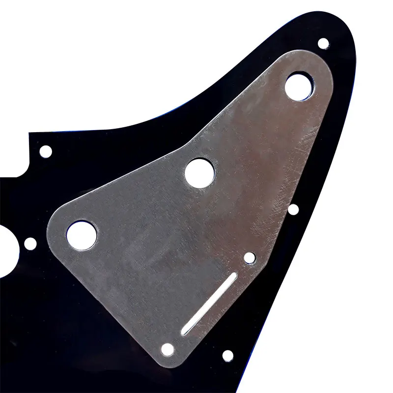 Pleroo Quality DIY guitar parts 1pc 0.75mm Aluminum material vintage 57\' ST guitar pickguard control shield guard