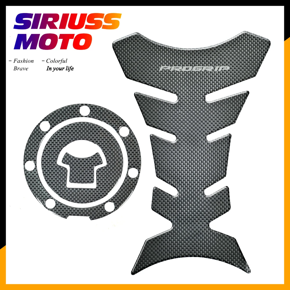 3D Carbon-look Motorcycle Tank Protector Gas Cap Decals Case for Honda CBR900RR CBR929RR CBR954RR 1993-2004