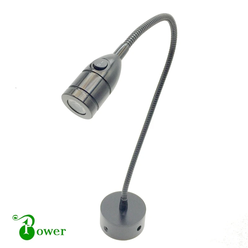 

2W 110V 220V 240V 24V 12V LED GOOSENECK READING LIGHT