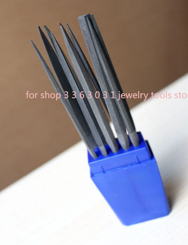 140mm-200mm Precision Needle Files Set 10pcs in Box for Jewelry Polish Glardon Needle File Set Jewelry Carving