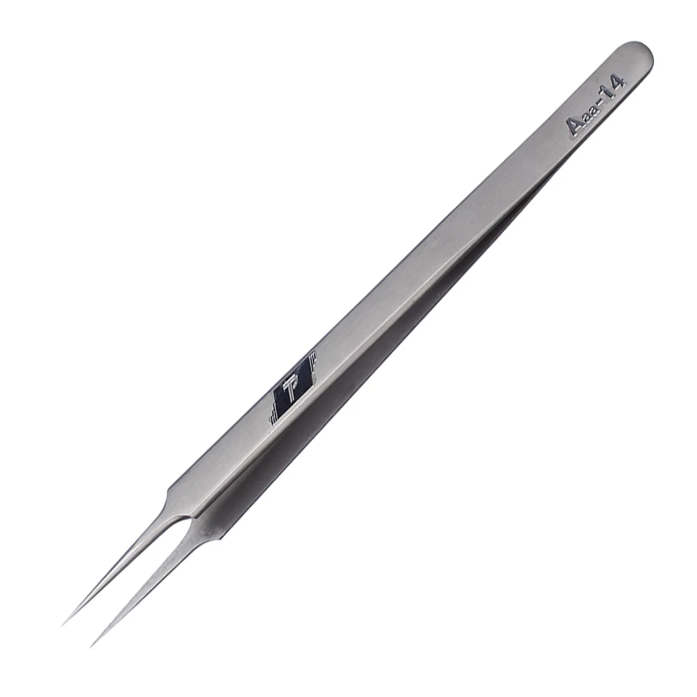 Stainless Steel Precision Tweezers Pointed Curved Tweezers Pinzas Forceps Phone Repair Tools