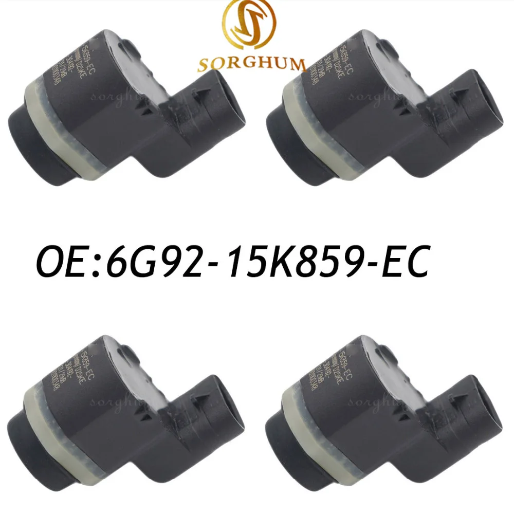 4PCS Parking Sensor PDC For Ford Mondeo S-MAX 06-2011 6G92-15K859-AA 6G92-15K859-EC 6G9215K859EC