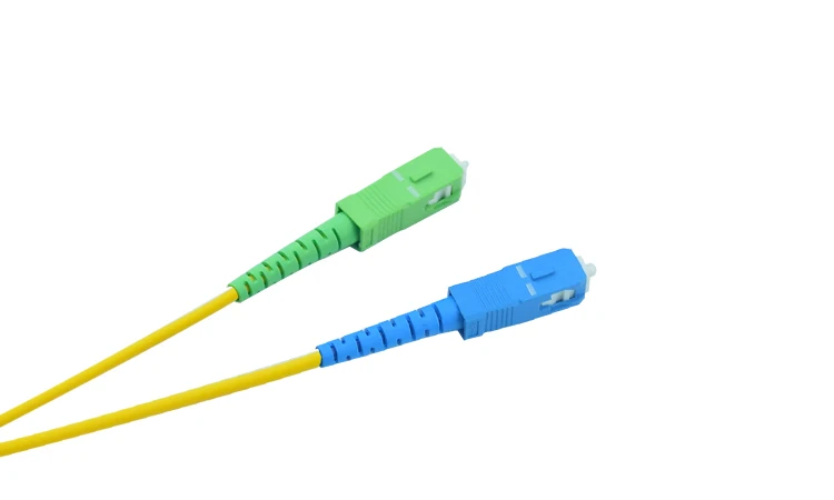 

5M SC/PC-SC/APC Simplex 9/125 Singlemode Fiber Optic Cable Patch Cord Jumper