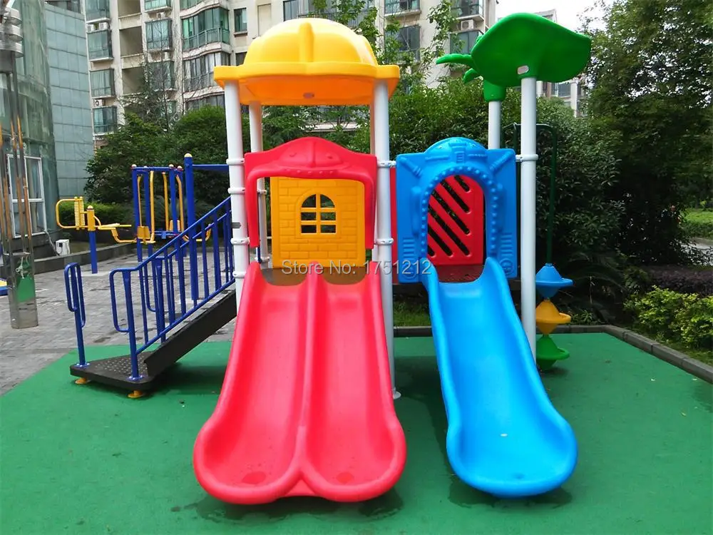 Eco-friendly Children Playground Equipment CE Certified Kids Outdoor Play Toys Direct Factory HZ-008b