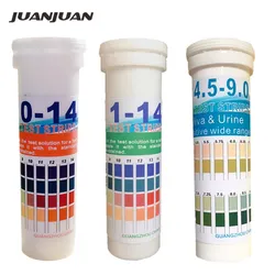 150 Strips/Set Universal Cylinder pH Test Strips Range (pH 1-14/0-14/4.5-9.0) PH Meter