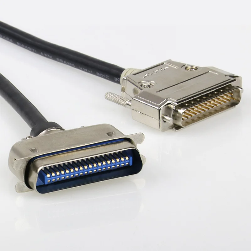 Cable de impresora paralelo DB25, Cable de cobre puro de 1m, 1,5 m, 2m, 3m, 5m, 8m, 10m, Pin a CN36 Pin, Cable de fecha DB 25 P a CN 36 P