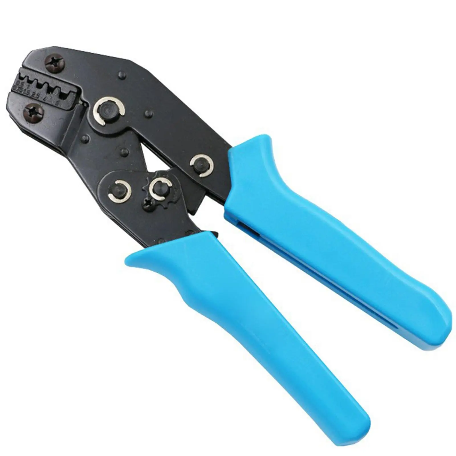 20-10AWG 0.5-6.0mm2 Insulated And Non-insulated Ferrules Ratchet Crimping Plier