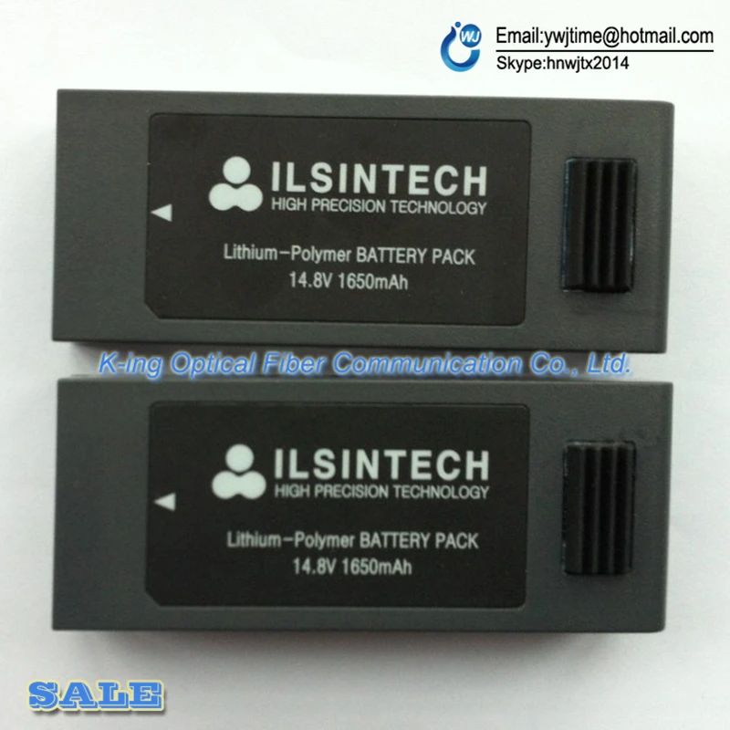 1Pair Original ilsintech F1-B SWIFT-F1 SWIFT-R5 Fiber Fusion Splicer battery 1 pair