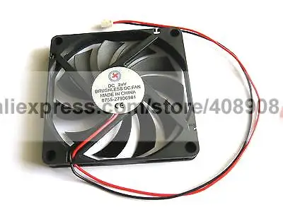 

10 Pcs Brushless DC Cooling Fan 11 Blade 24V 8010s 2 Wire