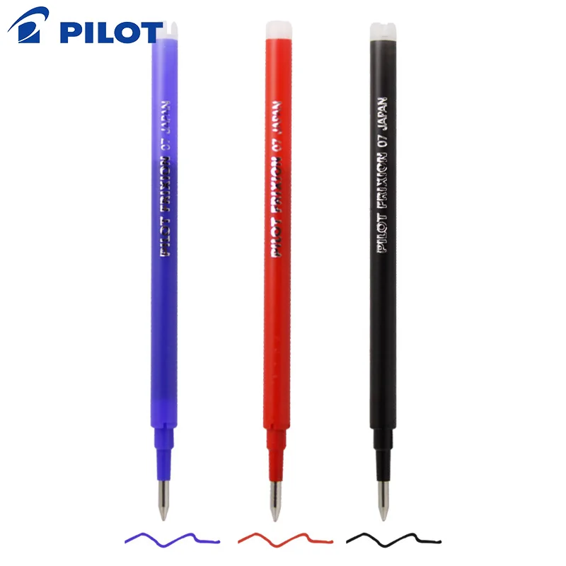 3/5/7/9/20 Pcs/Lot Pilot BLS-FR7 Erasable/Frixion Pen Refill Roller Ball 0.7mm Rubable Gel pen refills Office& School Supplies