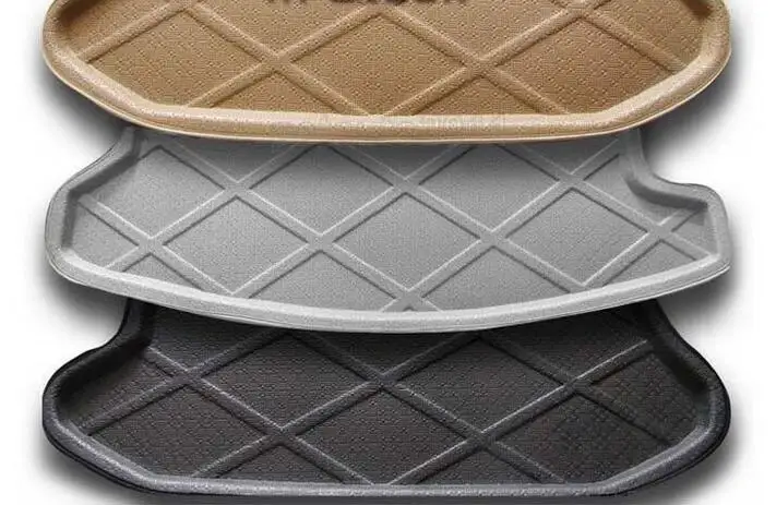 Rubber Foam Trunk Tray Liner Cargo Mat Floor Protector foot pad mats for Toyota Corolla 2008-2013(3colors)