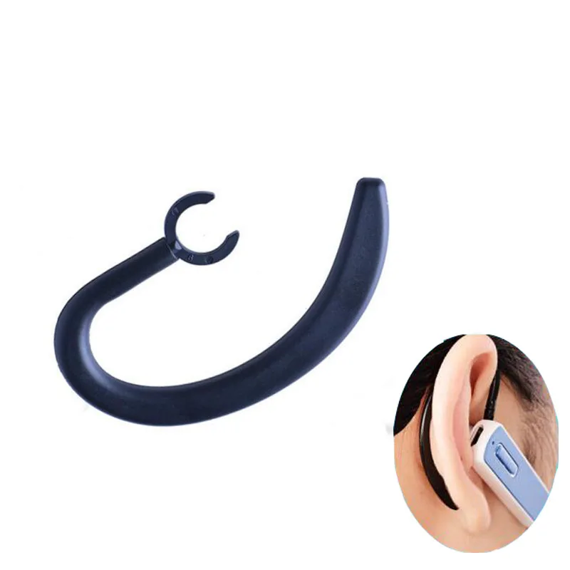 360 Degree Rotate Silicone Soft Bluetooth Earphone Earhook Clip Headphone Stand Sport Headset Ear Hook Clamp Holder EarLoop Wing