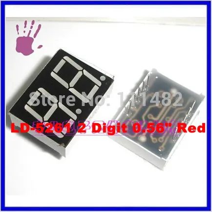 10pcs  2 Digit 0.56