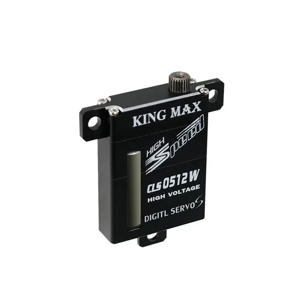 CLS0512W KingMax 21g 6kg digital metal gears wing servo 8mm for RC glider Customized product