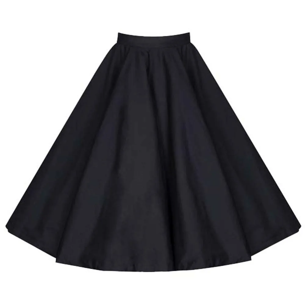 Elegan Bunga Cetak Musim Panas Seksi Wanita Rok Perempuan Bunga Lipit Hitam Merah Pin Up Tinggi Pinggang 50 S 60 S rockabilly Rok Vintage