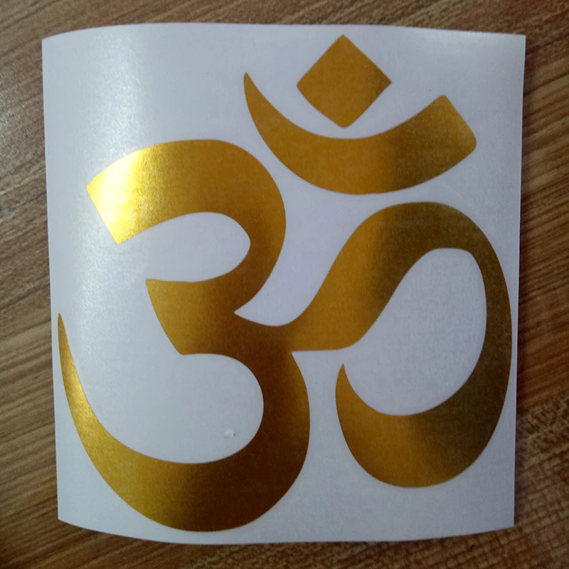 Yoga Buddhist Spiritual Vinyl Sticker Funny Car Styling Car Vinyl Decal Graphics Decorate Jdm