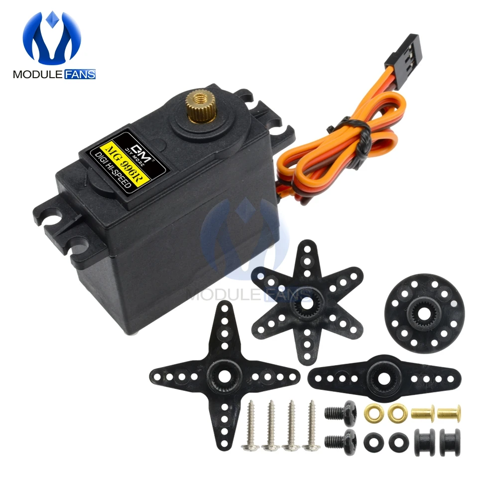 MG996 MG-996R Metallgetriebe Digital RC Servomotor Hohes Drehmoment Hubschrauber Boot Auto Drehmoment RC AUTO – Detail 3