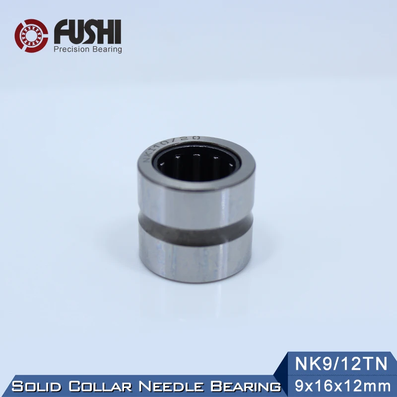 

NK9/12TN Bearing 9*16*12 mm ( 5 PC ) Solid Collar Needle Roller Bearings Without Inner Ring NK9/12 TN NK912 Bearing