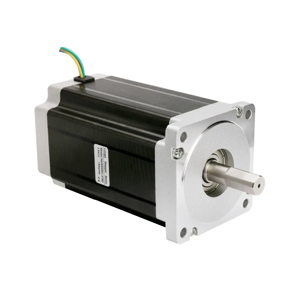 EU Free shipping[3~8days] Stepper Motor 3AXIS Nema34 1600 oz.in single shaft 3.5A &Driver DM860A 151mm 350w/60v CNC Mill