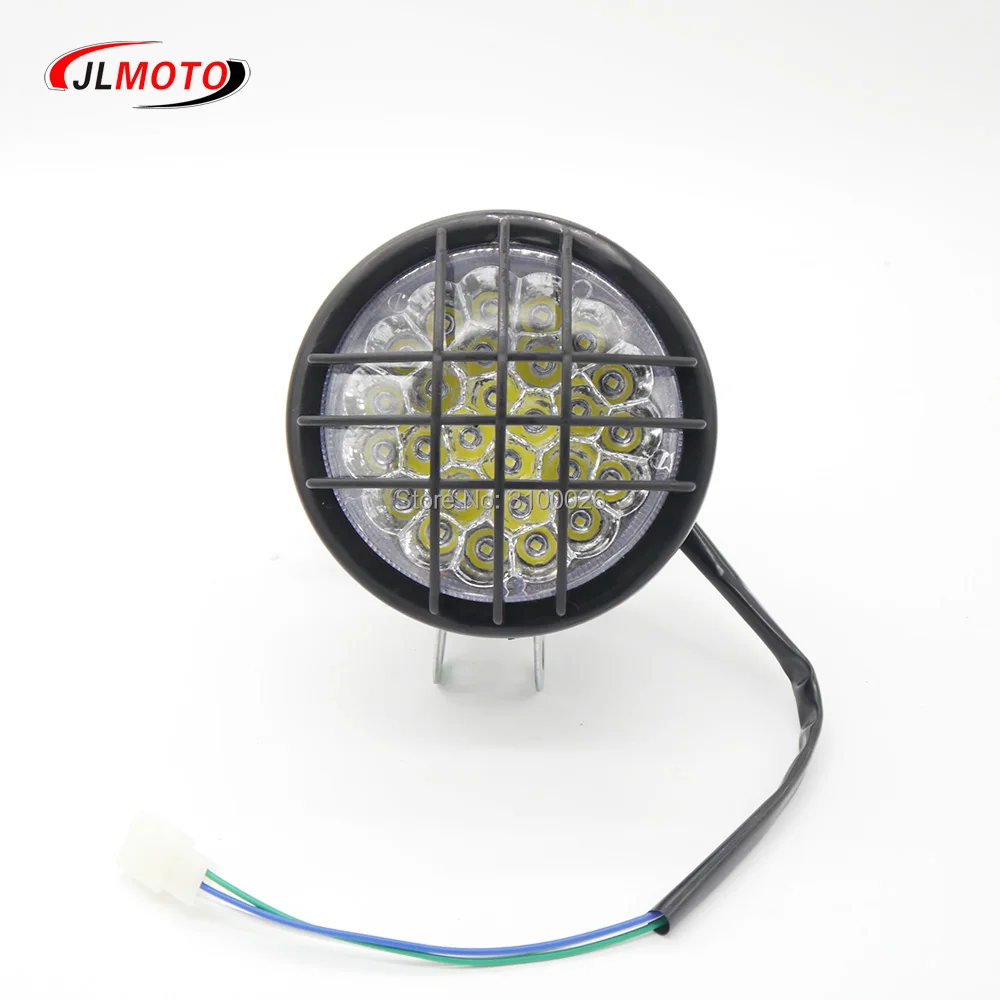 12V LED Front Light Fit For 110cc 150cc 200cc ATV Quad Bike Utility terrain vehicle ArmadA ATV150B Buggy Electric Scooter Parts