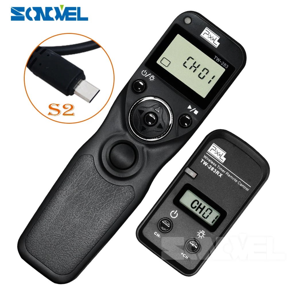 

Pixel TW-283 S2 Wireless LCD Timer Remote Control Shutter Release for Sony HX300 HX50 RX100II HX50 RX100M2 RX100M3 HX400 HX60