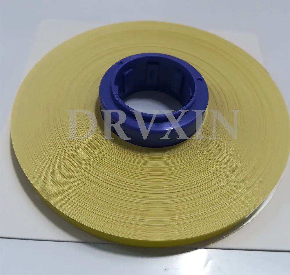 5 Roll/Lot Tube Printer Label Sticker Core TM-1106Y(6mm+Yellow)For cable ID printer mk1500,m-1pro IV,mk2600,mk1500,m-11,mk1100