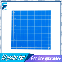 1pc 220x220mm Blue Frosted Heated Bed Sticker Coordinate Build Sheet Build Plate Form For Wanhao Anet A6 A8 Tarantula Ender 5