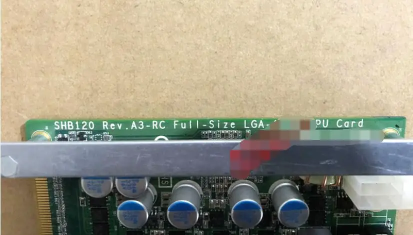 SHB120 Rev.A3-RC  100% OK Original Full-size CPU card IPC board PICMG 1.3 SBC with CPU RAM Onboard VGA 2LAN