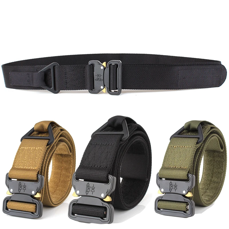 

Army Tactical Gear Heavy Duty Belt 1000d Nylon Metal Buckle Swat Molle Padded Patrol Waist Belt Tactical Hunting Accessories