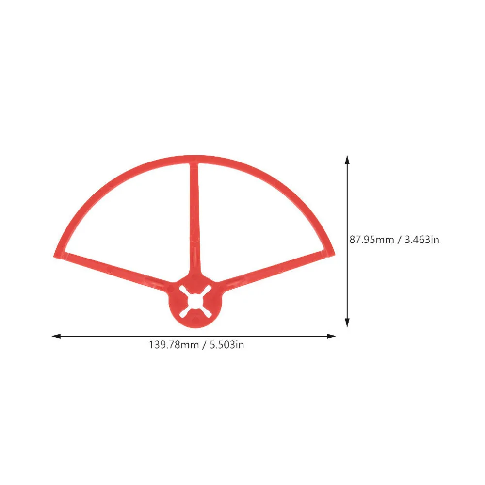 4pcs/set Propeller Guard 5 Inch For 22 Motor 4 Inch For PROPS 1806 Motor Prop Protector Anti-collosion QAV180 210 2208 2212