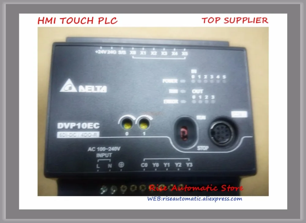 

New Original EC3 Series Programmable Controller Module 10-Point 6DI 4DO NPN Transistor DVP10EC00T3 100-240VAC