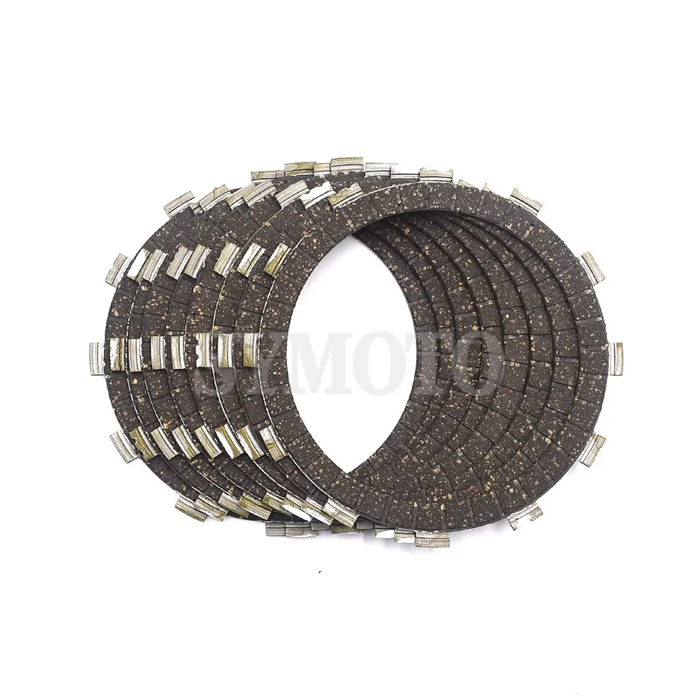 8 PCS Motorcycle Clutch Friction Disc Plate For YAMAHA XV1100 XV1100S XVS1100 XVS1100A XVS1100AT XVS1100AW V Star V-Star 1100